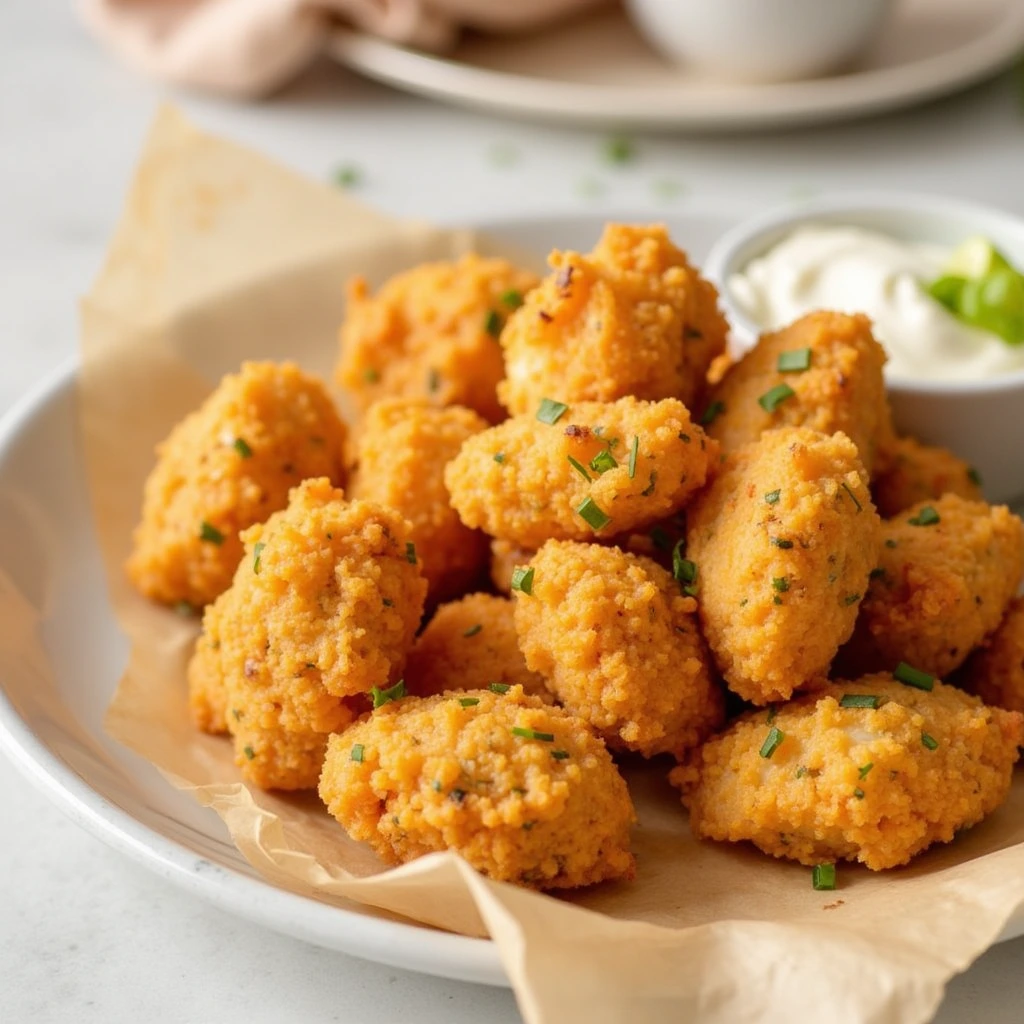 Crispy Air Fry Salmon Bites: Quick & Delicious Dinner Recipe 2024