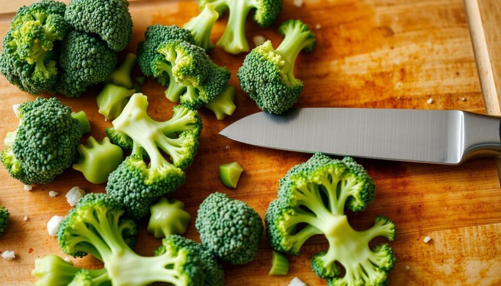 Broccoli Chopping Techniques