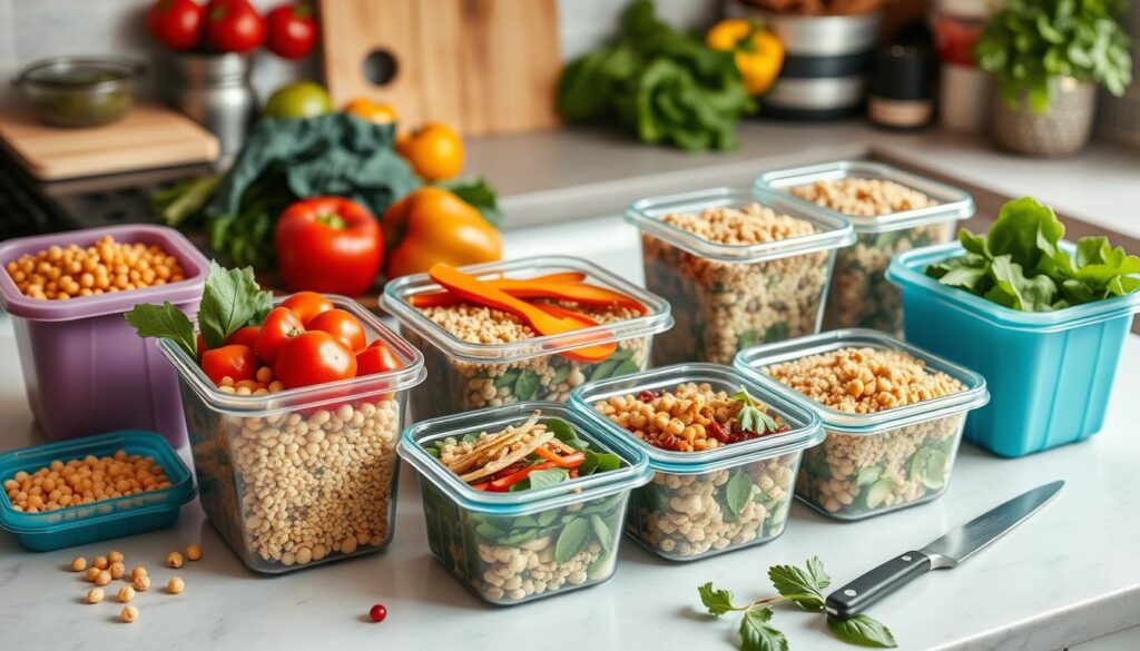 Budget Vegetarian Meal Prep