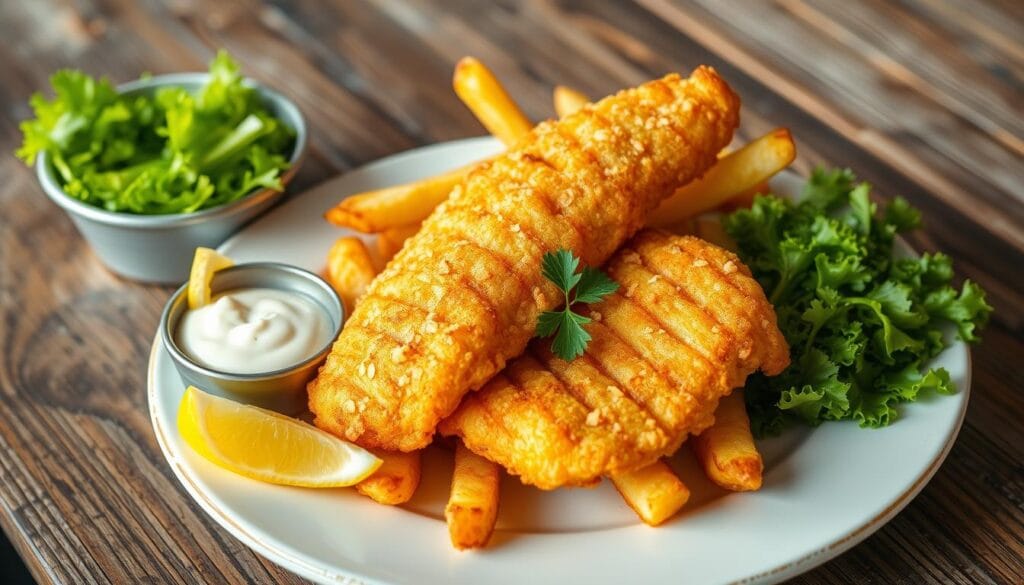 Fish and Chips Serving Techniques