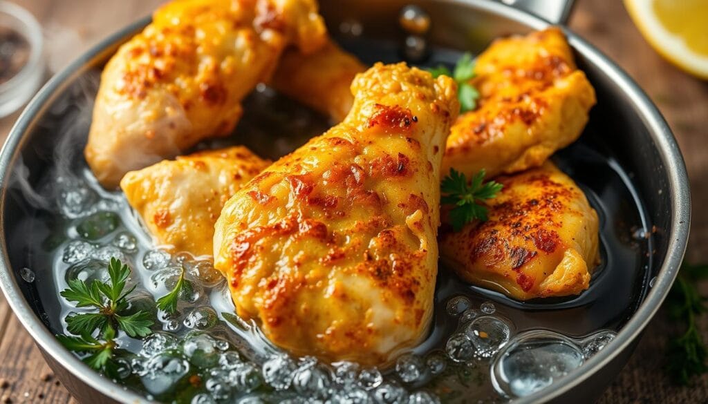 Frying Chicken Tenders Technique