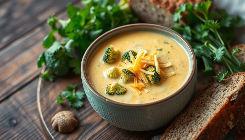 Healthy Broccoli Cheddar Soup Nutrition