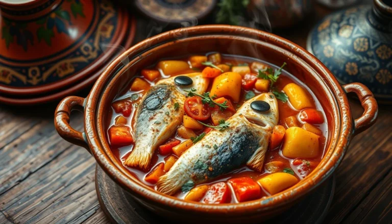 Moroccan fish stew