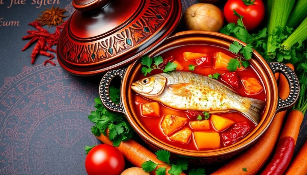 Moroccan fish stew
