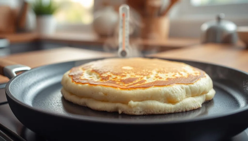 Pancake Cooking Temperature Control