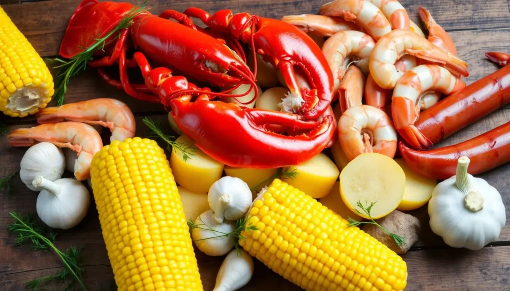 seafood boil ingredients