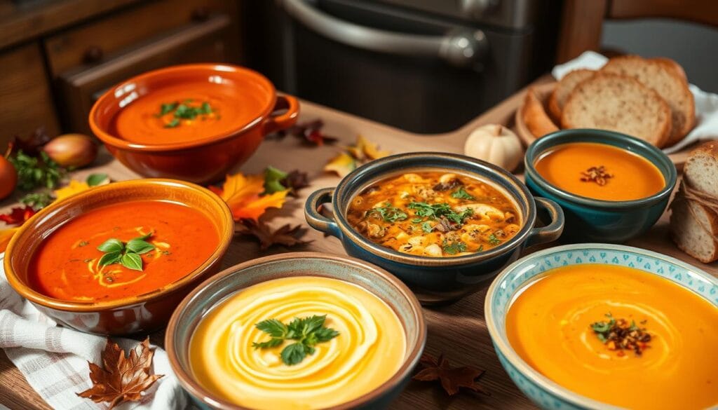 Seasonal Soup Varieties