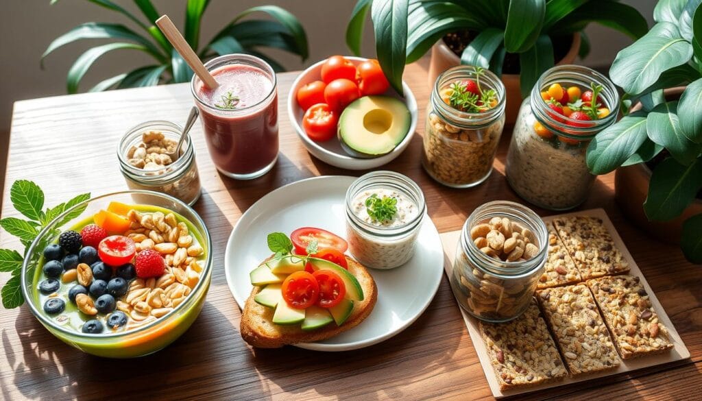 Vegetarian Breakfast Grab-and-Go Options