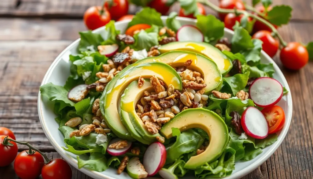 Healthy Fats for Breakfast Salad