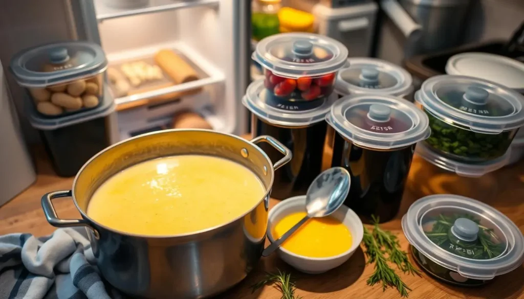 Storing Potato Soup Safely