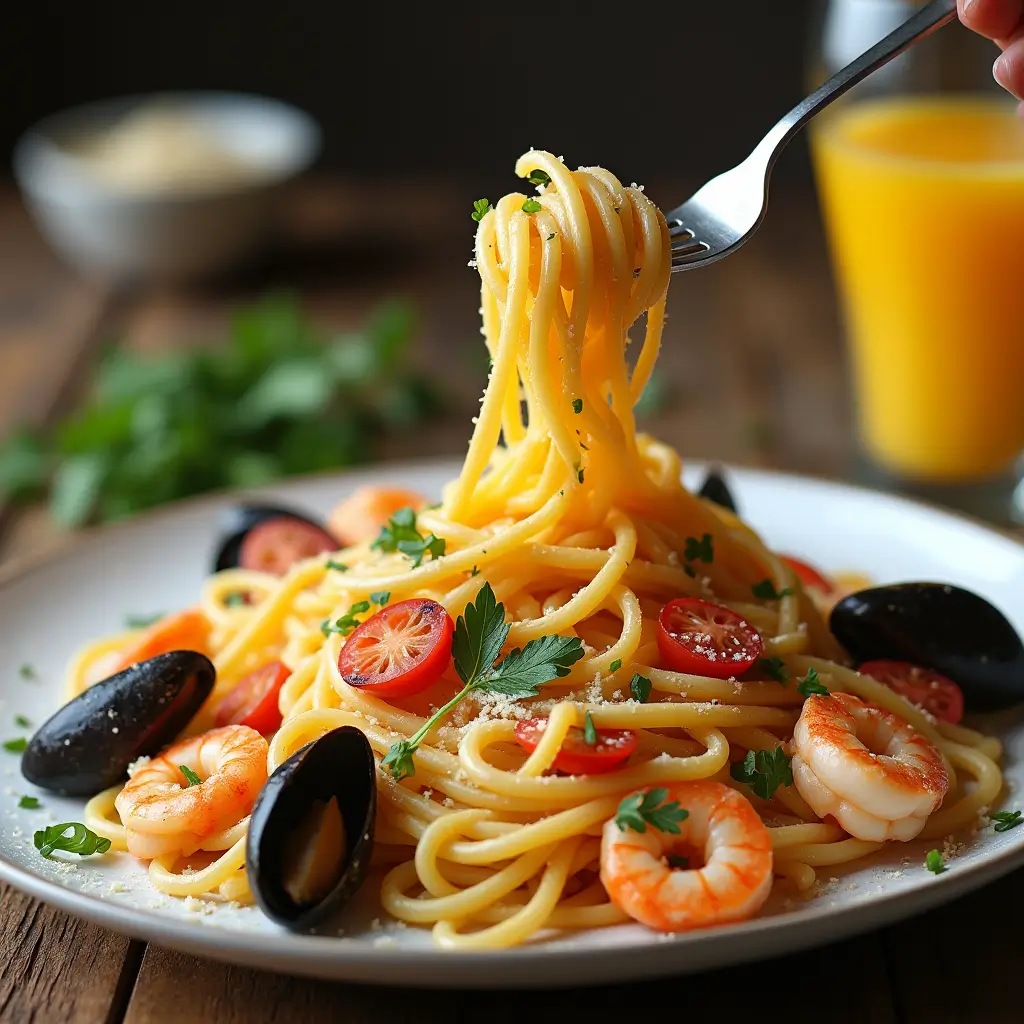 seafood pasta recipe