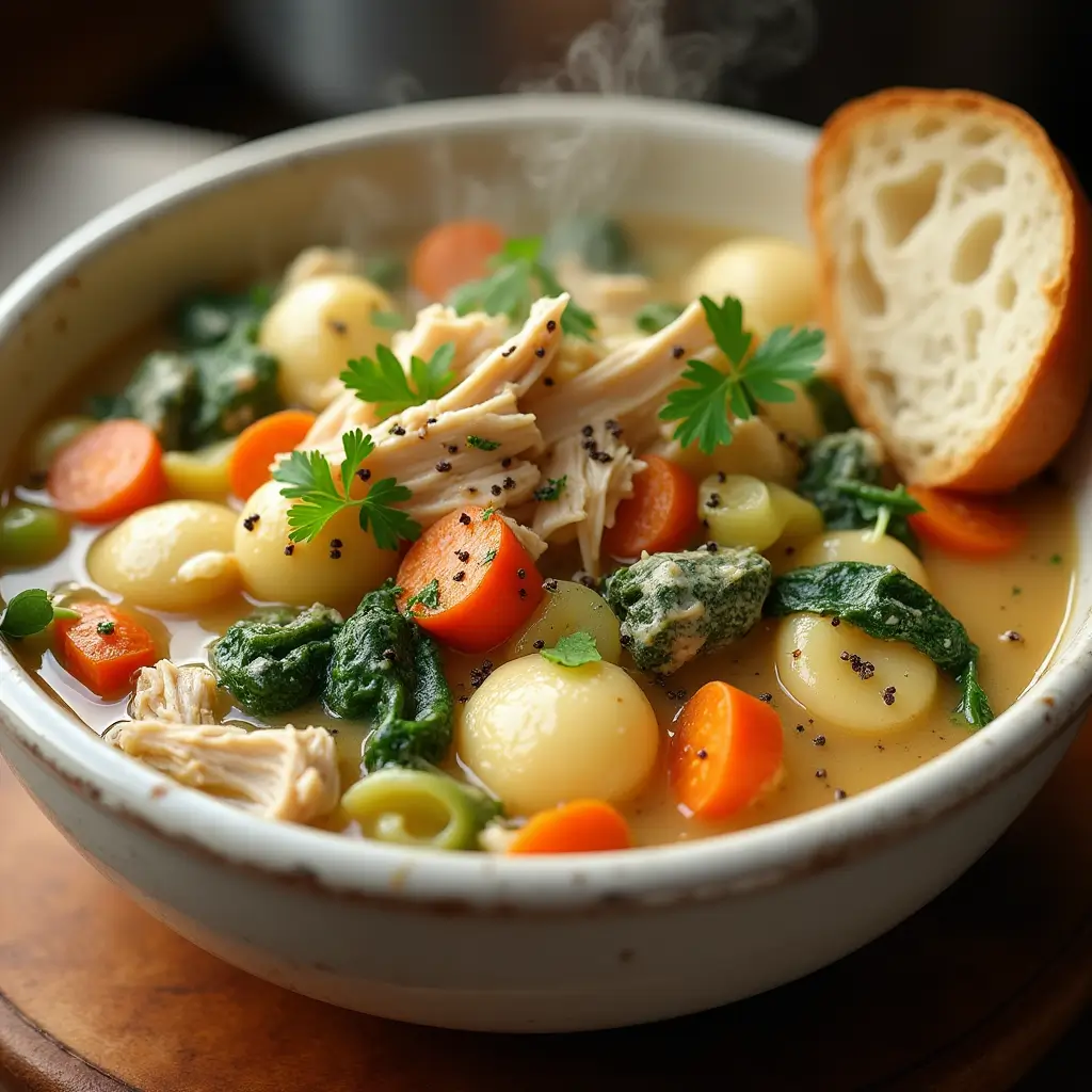 chicken gnocchi soup recipe