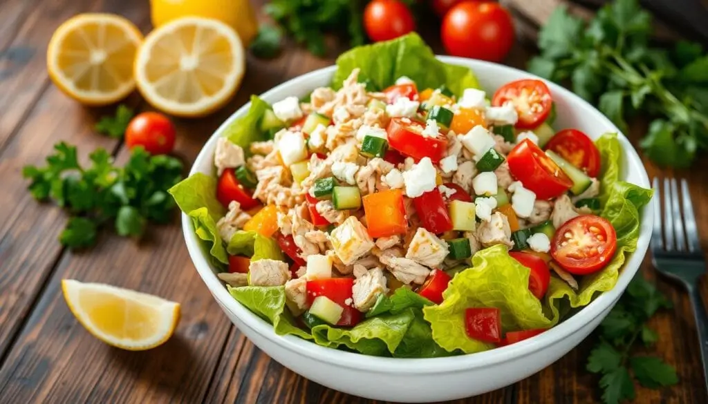 homemade turkey salad