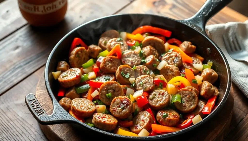 turkey sausage skillet