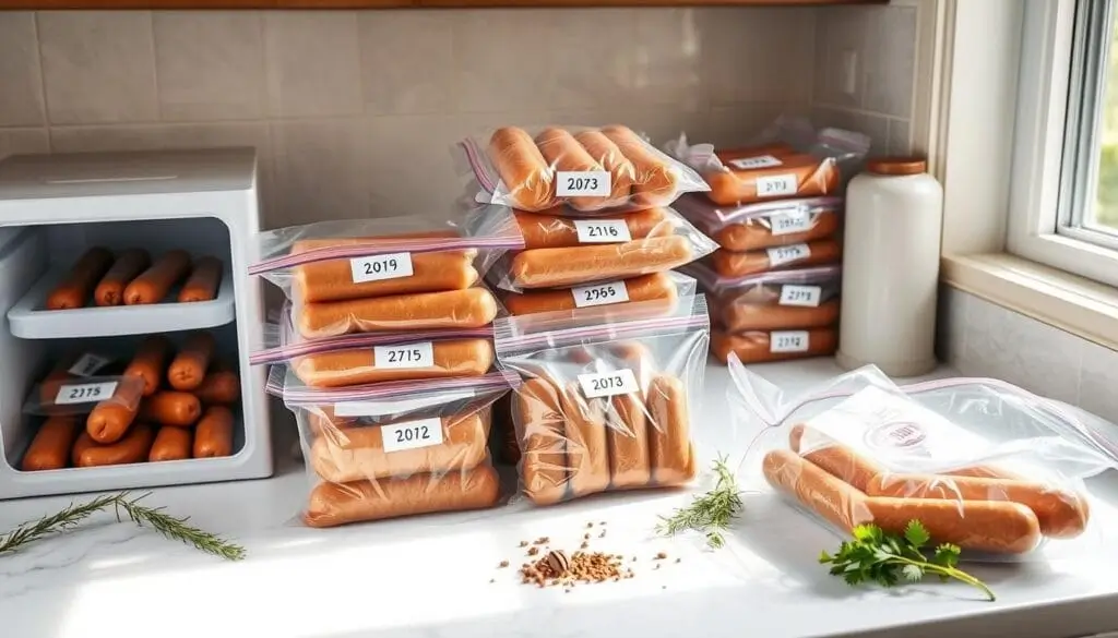 turkey sausage storage